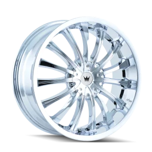 Mazzi – HYPE – Chrome – 18″x7.5″ 40mm – Summer Wheels – 351-8701C